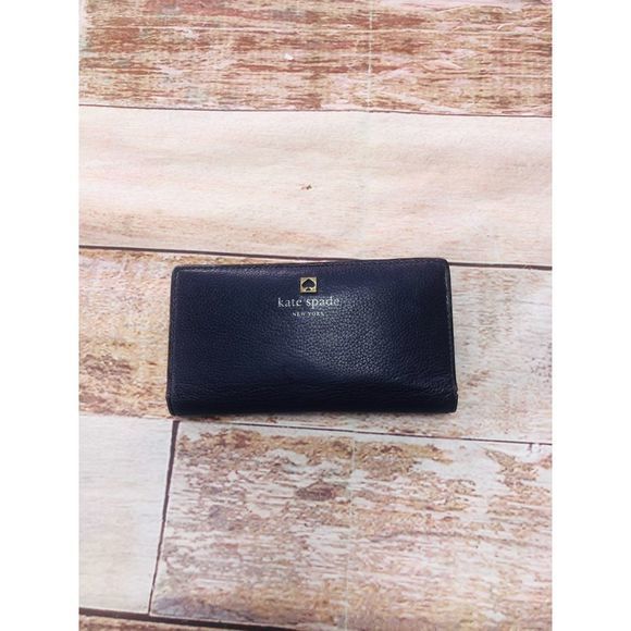 Kate Spade outlet Pebble Leather wallet - Picture 1 of 8